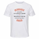 Maillot de Sport Homme pour Un Formateur Aussi Genial - T-Shirt Respirant Polyester Manches Courtes - Cadeau Sportif Anniversaire Noël Fête des Pères