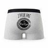 Caleçon Rallye - Humour Boxer Gris Idée Cadeau Passion