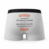Caleçon Un Florian Aussi Génial - Humour Boxer Gris Idée Cadeau