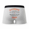 Caleçon Un Orthophoniste Aussi Génial - Humour Boxer Gris Idée Cadeau