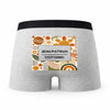 Caleçon gris Jean-Patrick Exceptionnel Cadeau homme Boxer Humour Papa
