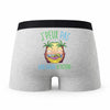 Caleçon Hamac - Humour Boxer Gris Idée Cadeau Passion
