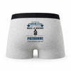 Caleçon Belles-Meres Patronne - Humour Boxer Gris Idée Cadeau Fête des Pères