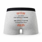 Caleçon Un Celian Aussi Génial - Humour Boxer Gris Idée Cadeau