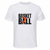 Maillot de Sport Homme Basketball Minimaliste - T-Shirt Respirant Polyester Manches Courtes - Cadeau Sportif Anniversaire Noël Fête des Pères