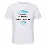 Maillot de Sport Homme pour Un Tatoueur Formidable Blanc - T-Shirt Respirant Polyester Manches Courtes - Cadeau Sportif Anniversaire Noël Fête des Pères