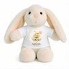 Peluche Lapin Bébé Doudou Aurelien d'amour Abeille Cadeau Naissance Garçon Nouveau-Né Baby Shower