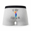 Caleçon Golf - Humour Boxer Gris Passion Idée Cadeau
