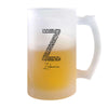 Verre à Bière Zakaria Lettre Littérature | Chope de Bière Pinte | Idée Cadeau Prénom Livre Lecture Anniversaire Papa Collègue Départ Retraite Noël