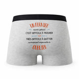 Caleçon Un Fermier Aussi Génial - Humour Boxer Gris Idée Cadeau