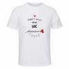 Maillot de Sport Homme pour Luc Damour - T-Shirt Respirant Polyester Manches Courtes - Cadeau Sportif Anniversaire Noël Fête des Pères