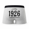 Caleçon Millésime 1926 - Humour Boxer Gris Idée Cadeau Anniversaire