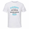 Maillot de Sport Homme pour Un Demenageur Formidable Blanc - T-Shirt Respirant Polyester Manches Courtes - Cadeau Sportif Anniversaire Noël Fête des Pères