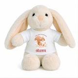 Peluche Lapin Bébé Doudou Celeste Princesse Écureuil Cadeau Naissance Fille Nouveau-Né Baby Shower