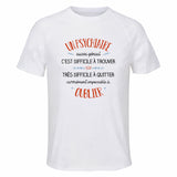 Maillot de Sport Homme pour Un Psychiatre Aussi Genial - T-Shirt Respirant Polyester Manches Courtes - Cadeau Sportif Anniversaire Noël Fête des Pères