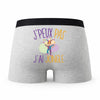Caleçon Jongle - Humour Boxer Gris Idée Cadeau Passion