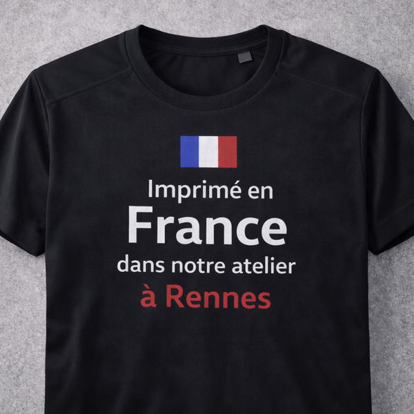 Maillot de Sport Homme Moto - T-Shirt Respirant Polyester Manches Courtes - Cadeau Sportif Anniversaire Noël Fête des Pères