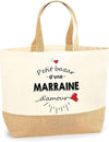 Sac Jute Bazar Marraine d'amour