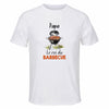 Maillot de Sport Homme pour Papa BBQ - T-Shirt Respirant Polyester Manches Courtes - Cadeau Sportif Anniversaire Noël Fête des Pères