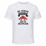 Maillot de Sport Homme Deltaplane Sexagenaire - T-Shirt Respirant Polyester Manches Courtes - Cadeau Sportif Anniversaire Noël Fête des Pères
