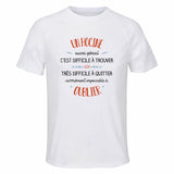 Maillot de Sport Homme pour Un Hocine Aussi Genial - T-Shirt Respirant Polyester Manches Courtes - Cadeau Sportif Anniversaire Noël Fête des Pères