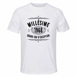 Maillot de Sport Homme 1968 Millesime Grand Cru Ministere Magie - T-Shirt Respirant Polyester Manches Courtes - Cadeau Sportif Anniversaire Noël Fête des Pères