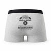 Caleçon Marraine Mecanicienne - Humour Boxer Gris Idée Cadeau Fête des Pères