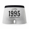 Caleçon Millésime 1995 - Humour Boxer Gris Idée Cadeau Anniversaire