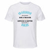 Maillot de Sport Homme pour Un Mediateur Formidable Blanc - T-Shirt Respirant Polyester Manches Courtes - Cadeau Sportif Anniversaire Noël Fête des Pères
