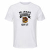 Maillot de Sport Homme Lire Quinquagenaire - T-Shirt Respirant Polyester Manches Courtes - Cadeau Sportif Anniversaire Noël Fête des Pères