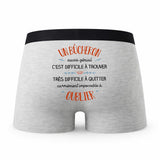 Caleçon Un Bucheron Aussi Génial - Humour Boxer Gris Idée Cadeau