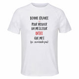 Maillot de Sport Homme Brice Ca n'existe Pas Homme - T-Shirt Respirant Polyester Manches Courtes - Cadeau Sportif Anniversaire Noël Fête des Pères