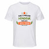 Maillot de Sport Homme Meilleur Vendeur Super Pouvoir Cadeau Anniversaire Noël Fête des Pères T-Shirt Respirant Polyester