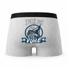 Caleçon Voile - Humour Boxer Gris Idée Cadeau Passion