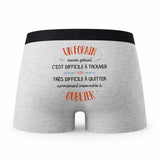 Caleçon Un Forain Aussi Génial - Humour Boxer Gris Idée Cadeau