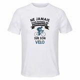 Maillot de Sport Homme Velo Quinquagenaire - T-Shirt Respirant Polyester Manches Courtes - Cadeau Sportif Anniversaire Noël Fête des Pères
