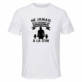 Maillot de Sport Homme sous Estimer Gym 1 Copie 4 Quarantenaire - T-Shirt Respirant Polyester Manches Courtes - Cadeau Sportif Anniversaire Noël Fête des Pères