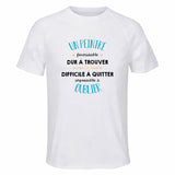 Maillot de Sport Homme pour Un Peintre Formidable Blanc - T-Shirt Respirant Polyester Manches Courtes - Cadeau Sportif Anniversaire Noël Fête des Pères
