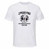 Maillot de Sport Homme Dalmatien J'peux Pas - T-Shirt Respirant Polyester Manches Courtes - Cadeau Sportif Anniversaire Noël Fête des Pères