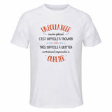 Maillot de Sport Homme pour Un Boula Nger Aussi Genial - T-Shirt Respirant Polyester Manches Courtes - Cadeau Sportif Anniversaire Noël Fête des Pères