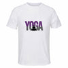 Maillot de Sport Homme Yoga Minimaliste - T-Shirt Respirant Polyester Manches Courtes - Cadeau Sportif Anniversaire Noël Fête des Pères