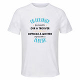 Maillot de Sport Homme pour Un Douanier Formidable Blanc - T-Shirt Respirant Polyester Manches Courtes - Cadeau Sportif Anniversaire Noël Fête des Pères