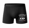 Caleçon Certifié Meilleur Aide médico-psychologique - Face - Humour Boxer Coton Motif Métier Idée Cadeau Anniversaire Noël Homme