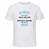 Maillot de Sport Homme pour Un Dentiste Formidable Blanc - T-Shirt Respirant Polyester Manches Courtes - Cadeau Sportif Anniversaire Noël Fête des Pères