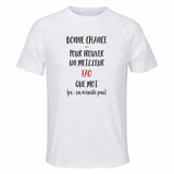 Maillot de Sport Homme pour Tao Ca n'existe Pas Homme - T-Shirt Respirant Polyester Manches Courtes - Cadeau Sportif Anniversaire Noël Fête des Pères