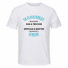 Maillot de Sport Homme pour Un Chaudronnier Formidable Blanc - T-Shirt Respirant Polyester Manches Courtes - Cadeau Sportif Anniversaire Noël Fête des Pères