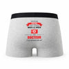 Caleçon Papa Docteur - Humour Boxer Gris Idée Cadeau Fête des Pères