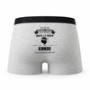 Caleçon Beau-Papa Corse - Humour Boxer Gris Idée Cadeau Fête des Pères