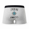 Caleçon Course D_Orientation - Humour Boxer Gris Idée Cadeau Passion