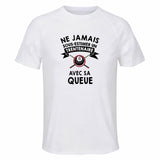Maillot de Sport Homme Billard Trentenaire - T-Shirt Respirant Polyester Manches Courtes - Cadeau Sportif Anniversaire Noël Fête des Pères